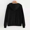 thumbnail image 4 of Sweat à Capuche Femme Manches Longues Chandail en Molleton Haut Long Chandails en Molleton pour Femmes, 4 of 6