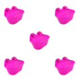 thumbnail image 2 of ZheElen Plastic Durable Construction And Multifunctional Bird Bathtub For Pet Bird Easy To Mirror purplish red 5Set, 2 of 6