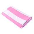 thumbnail image 2 of Striped Beach Towel Super Absorbent Large Bath Towel for Vacation Party Home Pink, 2 of 8