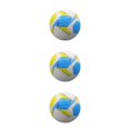 thumbnail image 2 of Decodeary PVC Soccer Balls For Teamwork And Fun Practice Sessions Durable Competitive Football Goal Ball Soccer Training light blue No.4 3Set, 2 of 6