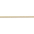 thumbnail image 3 of 14k Yellow Gold 16 Inch 2.5mm Curb Chain Necklace Pendant Charm, 3 of 9