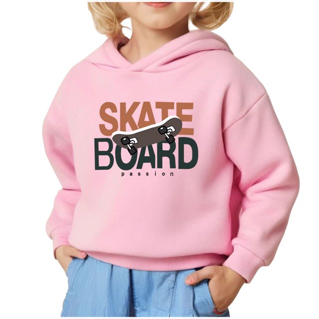 Birdeem Robe à Manches Longues pour Filles Mode Fille et Garçon Hauts Décontractés à Manches Longues Sweat à Capuche Imprimé Hauts Robe à Manches Longues pour Filles