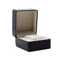 thumbnail image 1 of SHISUYAN Square Watch Box Case Jewelry Display Organizer Box Fashion Wrist Watch Storage Holder (Black), 1 of 8