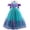 Mint Green, variant on Girls Sequins Mermaid Princess Dress Kids Mermaid Costume Dress Up