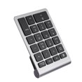 thumbnail image 3 of Clavier Numérique RF304 22 Touches USB 2.4G Mini avec Récepteur Gris Fer pour Bureau Maison, 3 of 7