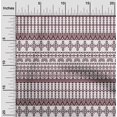 thumbnail image 1 of oneOone Polyester Lycra Maroon Fabric Geometric Tribal Craft Projects Decor Fabric Printed By The Yard 56 Inch Wide, 1 of 4