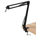 thumbnail image 3 of Support de Bras de Ciseaux de Microphone 75cm de Haut Perche de Table Mic Suspension pour Support de Microphone Bleu Yéti Pro USB, 3 of 7