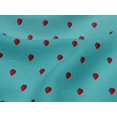 thumbnail image 4 of oneOone Viscose Jersey Fabric Strawberry Fruit Printed Craft Fabric BTY 60 Inch Wide, 4 of 4