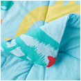 thumbnail image 3 of dream FACTORY Dinosaur Comforter Set, Toddler, Blue/Green/Multicolor/Orange/Red/White, 3 of 4