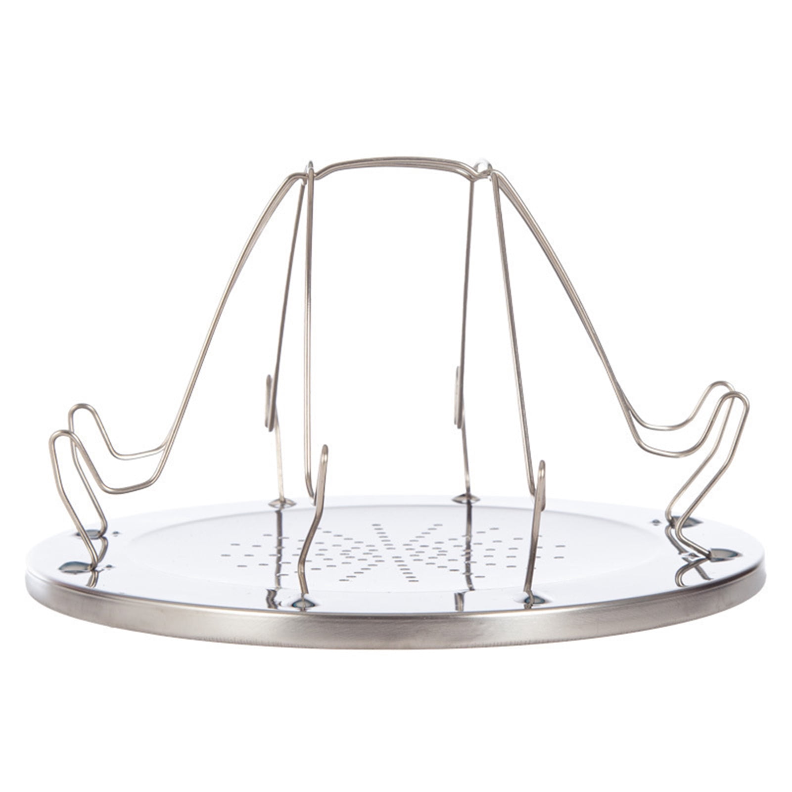 Graflsoa Compact Stainless Steel Foldable Toaster for 4 Slices, Ideal for Outdoor Use, Lightweight at 145g