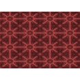 thumbnail image 1 of Ahgly Company Machine Washable Indoor Rectangle Transitional Maroon Red Area Rugs, 8' x 10', 1 of 7