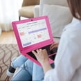 thumbnail image 3 of CHIBBS 10.1" Inch Portable Kids Laptop Computer, Linux-Android 12.0 OS, 2gb Rom+64gb Rom, Wi-Fi, Pink, 3 of 10