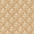 thumbnail image 1 of Ahgly Company Tapis d'Intérieur Lavable à la Machine, Carré, Transitionnel, Orange, Tapis de Zone, 6 Pieds Carré, 1 of 7