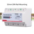 thumbnail image 4 of Energy Meter, Power  Accurate 3 Phase 4 Wires Efficient 35mm DIN Rail Mounting Durable PC  For Industry, 4 of 8