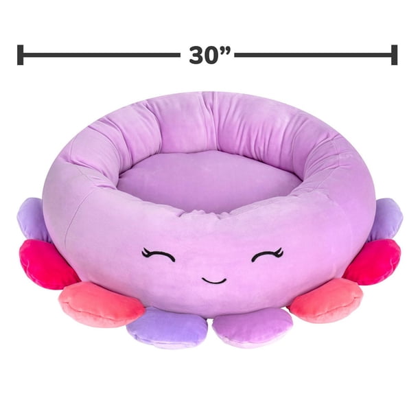 Peluche Poulpe Dessin Animé – Taille Réelle 18/40/60/80 Cm, Peluche Courte, Coton PP, Somnifère, Décoration, Câlin