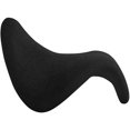 thumbnail image 4 of Meridian Furniture Theodore Black Faux Shearling Accent Chair, 4 of 6