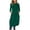 Green, variant on Long Sleeve Tunic Dress for Women Plus Size Fall Maxi Dresses Loose Casual Plain Long Dresses with Pocket White, L