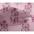 thumbnail image 4 of oneOone Viscose Chiffon Fabric Leaves & Floral Block Print Fabric By The Yard 42 Inch Wide, 4 of 4
