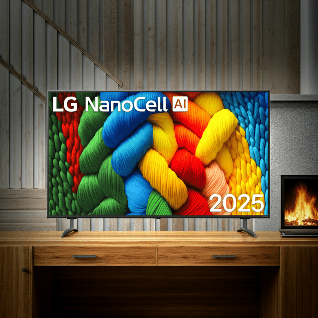 LG 65NANO80AUA 65" NanoCell AI 4K UHD HDR Smart TV- 2025 - Factory Refurbished