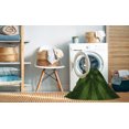 thumbnail image 2 of Ahgly Company Machine Washable Indoor Rectangle Transitional Dark Forest Green Area Rugs, 7' x 9', 2 of 7