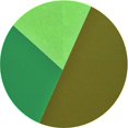 thumbnail image 1 of Ahgly Company Machine Washable Indoor Round Transitional Olive Green Area Rugs, 5' Round, 1 of 7