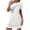 White, variant on Birdeem Nightgowns for Women Womens Oversized Short Nightgown Fashion Chest Print Short Sleeve Nightdress