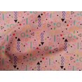 thumbnail image 4 of oneOone Cotton Poplin Peach Fabric Geometric Fabric For Sewing Printed Craft Fabric By The Yard 56 Inch Wide-RPU, 4 of 4