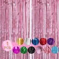thumbnail image 4 of 1pcs Set 6.5ft Gold Aluminium Foil Fringe Curtain Photo Backdrop Streamers Decorations For Birthday Party Streamers Party 1pcs Set 6.5ft Gold Aluminium Foil Streamers Party Decorations Fringe Curtain, 4 of 8