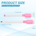 thumbnail image 2 of Uxcell Stylo pour Tableau Blanc, Pointe Fine 0,5-1 mm Effaçable à Sec Rouge Rose Marqueurs pour Tableau Blanc, 24 Pcs, 2 of 6