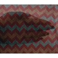 thumbnail image 4 of oneOone Viscose Chiffon Fabric Chevron Block Printed Craft Fabric BTY 42 Inch Wide, 4 of 4