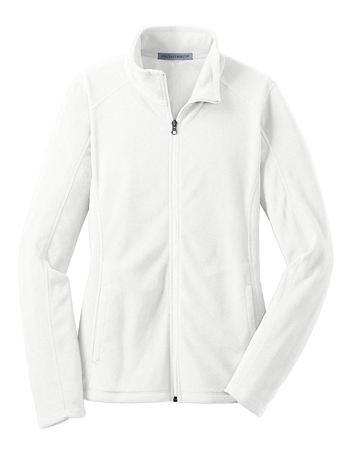 Port Authority Veste en Micropolaire pour Femmes, Blanc 2TG