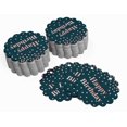 thumbnail image 3 of Inkdotpot 50 Pack Real Rose Gold Foil Paper Tags Happy Birthday Favor Hang Tags, 3 of 6