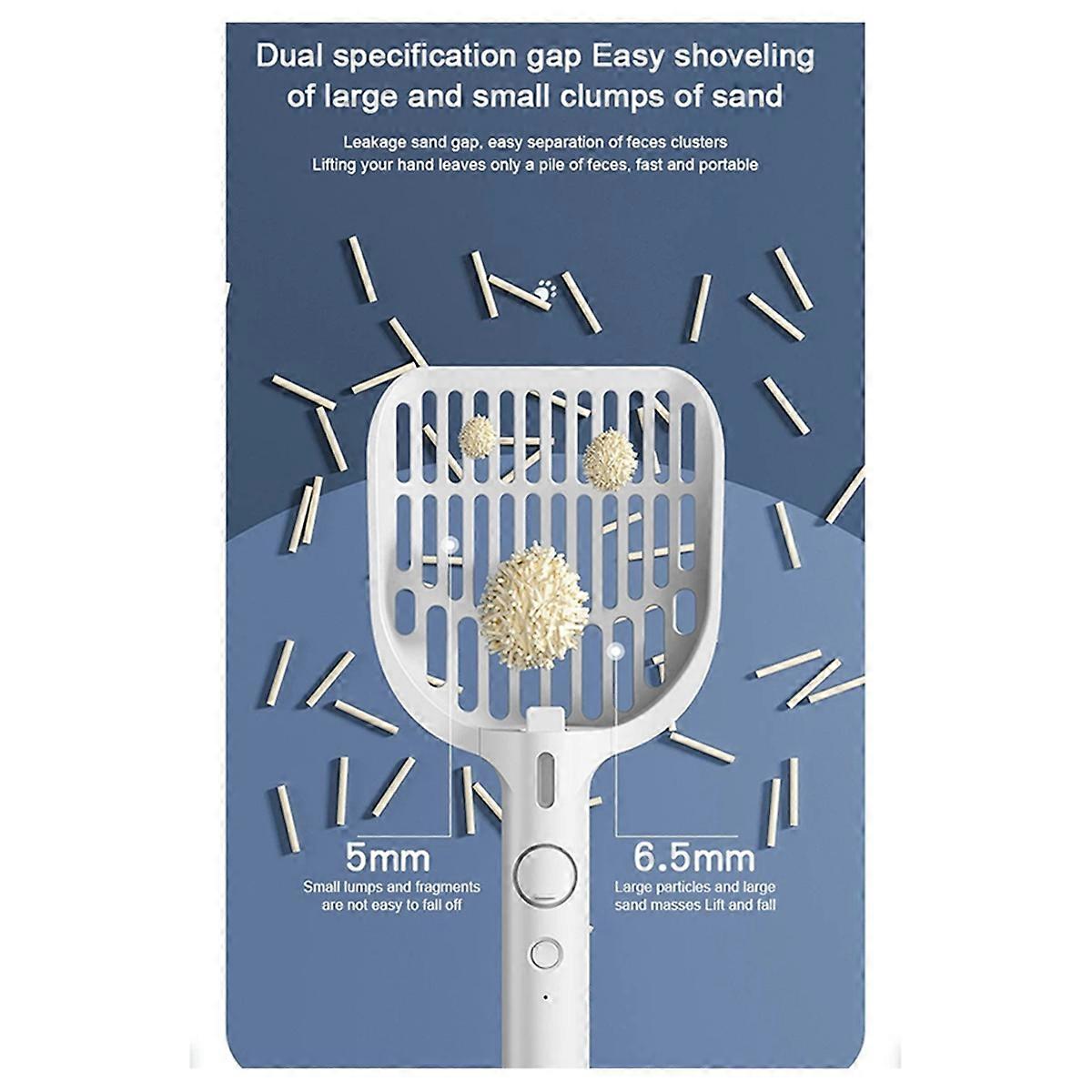 New Spray Deodorizing Cat Litter Shovel,Dustproof Earth Sand Shovel