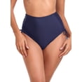 thumbnail image 1 of RELLECIGA Bas de Bikini Réversible Taille Haute pour Femmes, 1 of 7