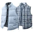 thumbnail image 2 of Cardigans pour Hommes, Chandails Sans Manches à Capuche à Fermeture Éclair, Chauds et Tendance, 2 of 9