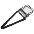 thumbnail image 4 of Transparent Messenger Bag Purse, Convenient Visible Inside PVC Clear Messenger Bag  For Men Women For Work Business S, 4 of 8