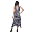 thumbnail image 2 of Moomaya Robe Style Asymétrique pour Femmes Grande Taille Sans Manches Vêtements Décontractés, 2 of 5