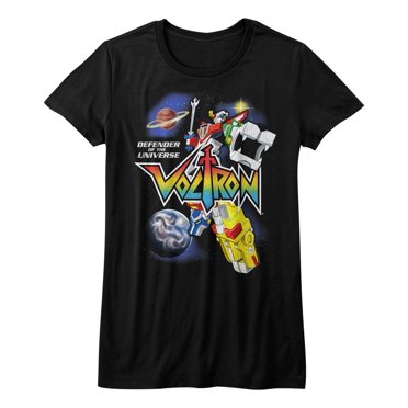 Voltron inspace T-Shirt Noir pour Femme m