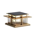 thumbnail image 3 of thinsony Outdoor IP65 Waterproof LED Modern Solar Post Caps Lights Pillar Light, 3 of 9