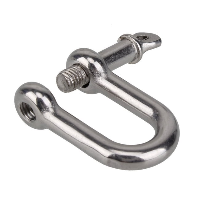 Stainless Steel Lifting Towing Bow Dee D Link Rigging Shackles Marine 5mm - 10mm