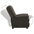 thumbnail image 3 of vidaXL Fauteuil Inclinable Électrique Tissu Taupe, 3 of 5
