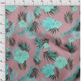 thumbnail image 4 of oneOone Rayon Dusty Pink Fabric Florals Sewing Craft Projects Fabric Prints By Yard 56 Inch Wide, 4 of 4