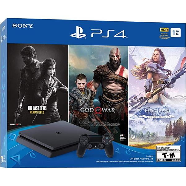 Sony PlayStation 4 Slim Console - The Last of Us Remastered + God
