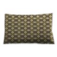 thumbnail image 1 of Ahgly Company Patterned Indoor Rectangular Coffee Brown Lumbar Throw Pillow, 13 inch by 19 inch, 1 of 5