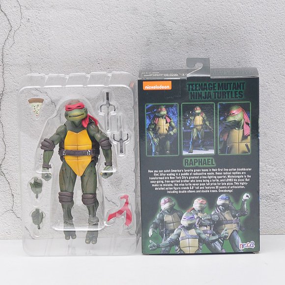 NECA 4Pcs/Set Mutant s Leonardo Raphael Action Figure Film Edition Movies Model Anime Kids For Toy Doll