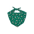 thumbnail image 2 of One Paw, Holiday Bandana, Dog Accessory, Festive Fashion Wear, Green, 2 of 6