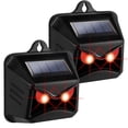 thumbnail image 1 of Solar Powered Animal Repeller, Predator Eye Animal Deterrent Devices, Coyote Skunk Raccoon Deer Repellent for Chicken Garbage Can Farm Yard Protection, 1 of 9