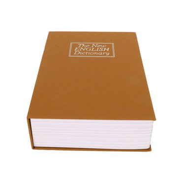 Petit Serrure à Combinaison Sûre pour Livres, Durable et Robuste pour Voyager Marron