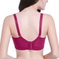 thumbnail image 4 of Women Bras Wireless Full-Coverage Bra Feature V-Neck Padded Bra Style W-1657 Pinks-a L, 4 of 8