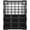 Black, variant on DURHAND 39 Drawer Plastic Parts Storage Hardware and Craft Cabinet Black